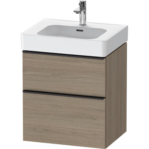 Duravit DE43760BD350000 D-Neo Vanity Unit Wall-Mounted Oak Terra