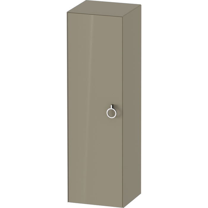 Duravit WT1333LH2H2 White Tulip Semi-Tall Cabinet Stone Gray