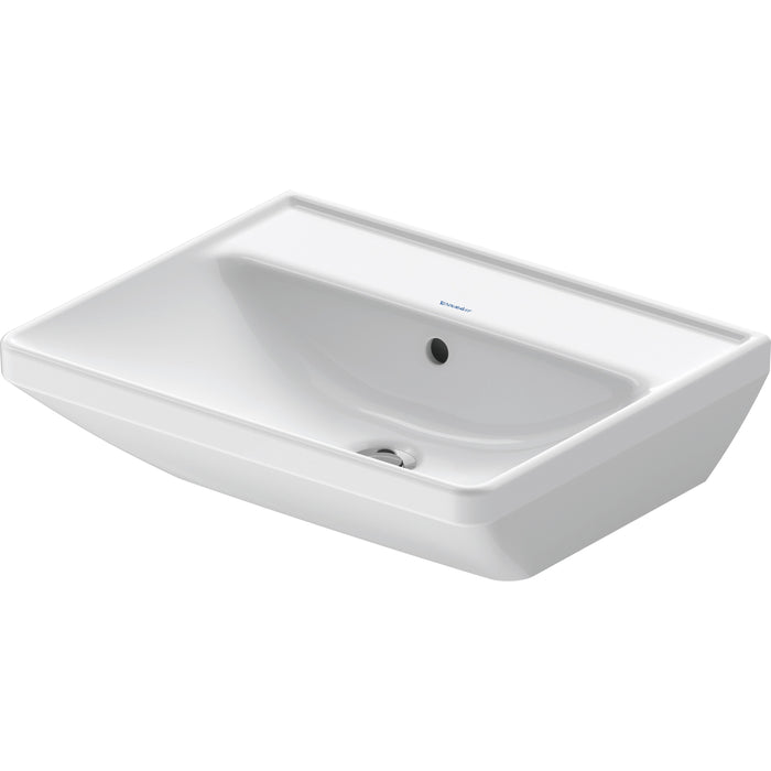 Duravit 2366550060 D-Neo Wall Mounted Bathroom Sink with Overflow