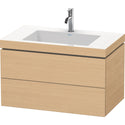 Duravit LC6927O3030 L-Cube Wall Mount C-Bonded Vanity