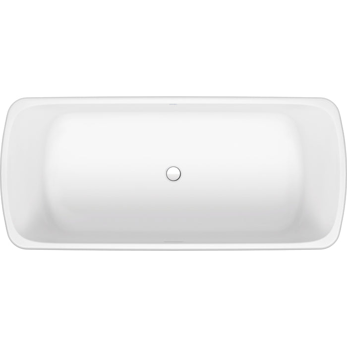 Duravit 700911000000090 Qatego 70 7/8" x 31 1/2" Freestanding Bathtub