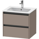 Duravit K25262043430000 Ketho.2 Wall Mount Vanity Cabinet