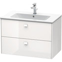 Duravit BR410202222 Brioso Wall-Mount Vanity Unit White