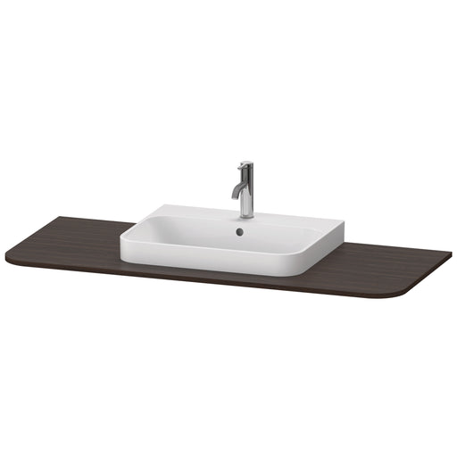 Duravit HP031KM6969 Happy D.2 Plus Console with Sink Cut-Out Walnut Brushed