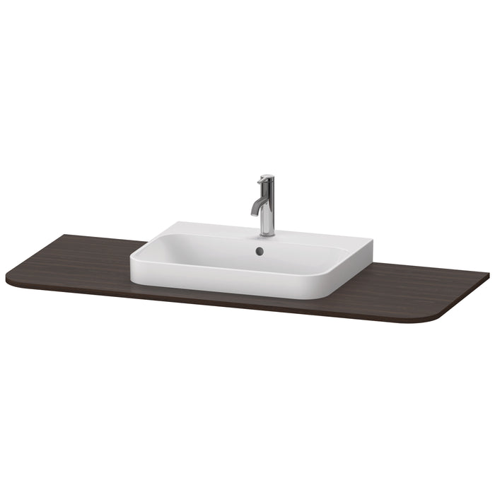 Duravit HP031KM6969 Happy D.2 Plus Console with Sink Cut-Out Walnut Brushed