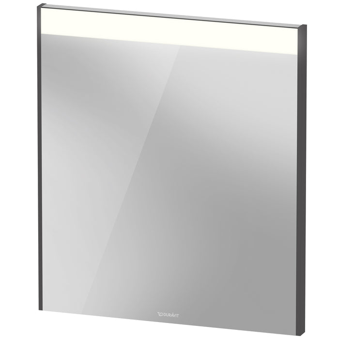 Duravit BR7021049496000 Brioso Mirror with Lighting Graphite