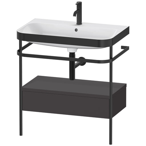 Duravit HP4742O8080 Happy D.2 Plus C-Bonded Vanity Kit Graphite