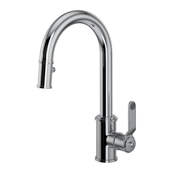 Rohl U.4543HT-APC-2 Perrin and Rowe Armstrong Pulldown Bar and Food Prep Faucet