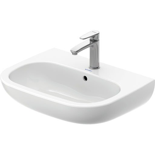 Duravit 23106000872 D-Code 23 5/8" Round Wall Mounted Bathroom Sink