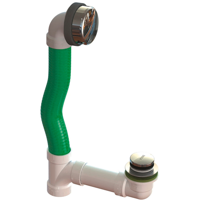 Duravit 792828100000090 PVC Toe-Tap Bathtub Drain