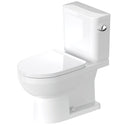 Duravit D4061600 No.1 1.28 GPF Elongated Two Piece Toilet