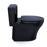 TOTO MS646124CEMFN#51 Aquia IV One-Piece Dual Flush WASHLET+ Ready Toilet, Ebony