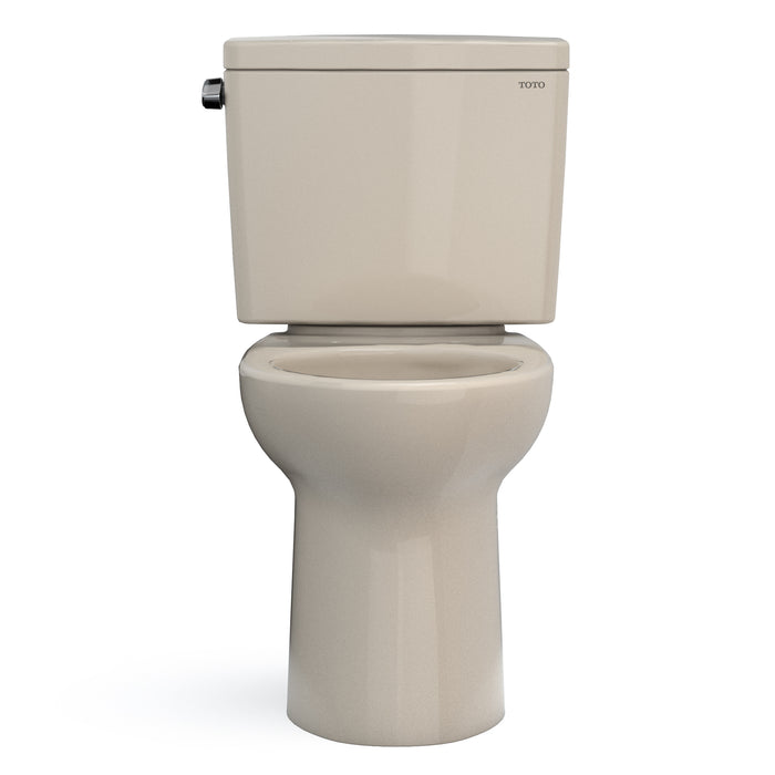 TOTO CST776CSG#03 Drake Two-Piece Elongated 1.6 GPF Toilet with CeFiONtect, Bone