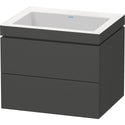Duravit LC6926N4949 L-Cube Wall Mount C-Bonded Vanity