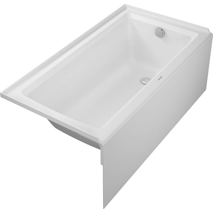 Duravit 700438000000099 Architec 60" x 32" Alcove Bathtub