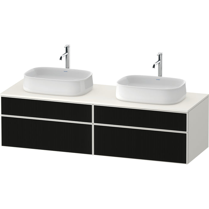 Duravit ZE4825B63840000 Zencha Wall Mount Double Vanity Cabinet
