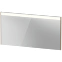 Duravit BR7025035356000 Brioso Mirror with Lighting Concrete Gray
