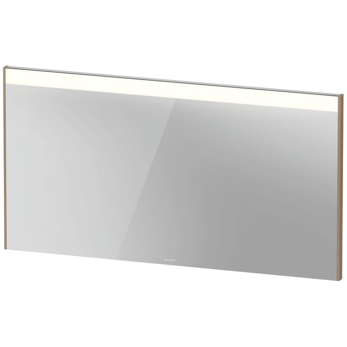 Duravit BR7025035356000 Brioso Mirror with Lighting Concrete Gray