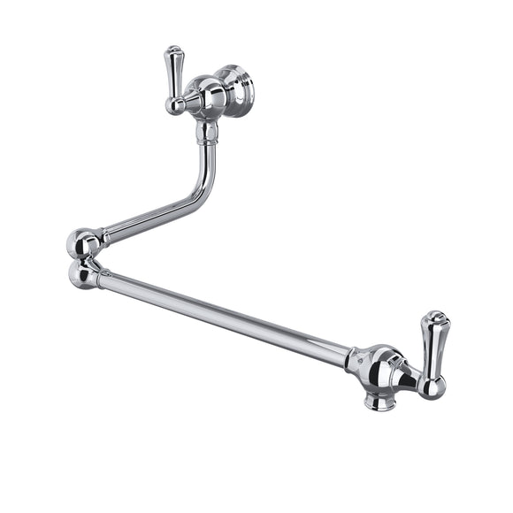 Rohl U.4799LS-APC-2 Perrin and Rowe Wall Mount Swing Arm Pot Filler