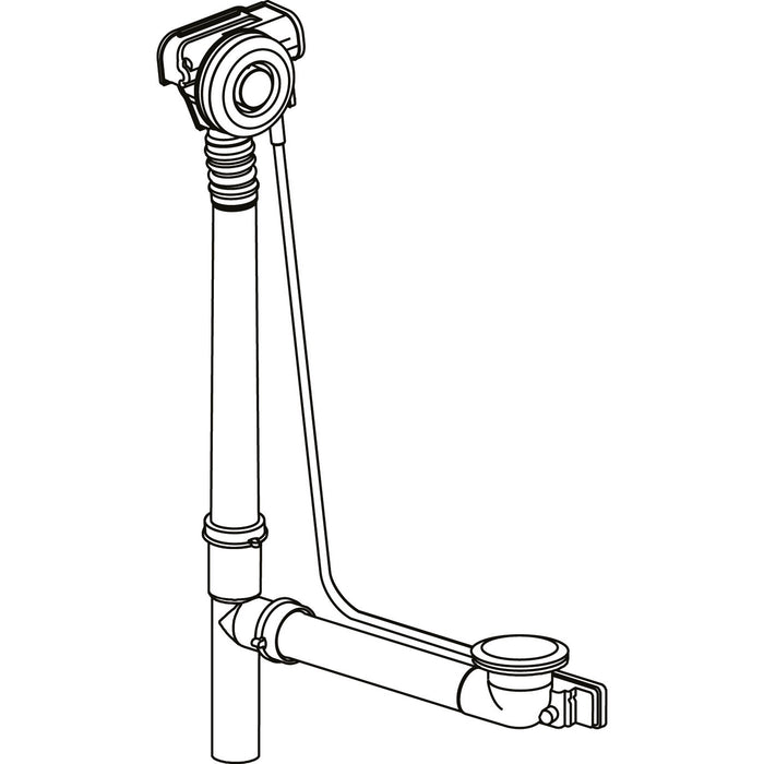 Duravit 791224000001000 Waste And Overflow Chrome
