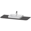 Duravit HP031KM8080 Happy D.2 Plus Console with Sink Cut-Out Graphite
