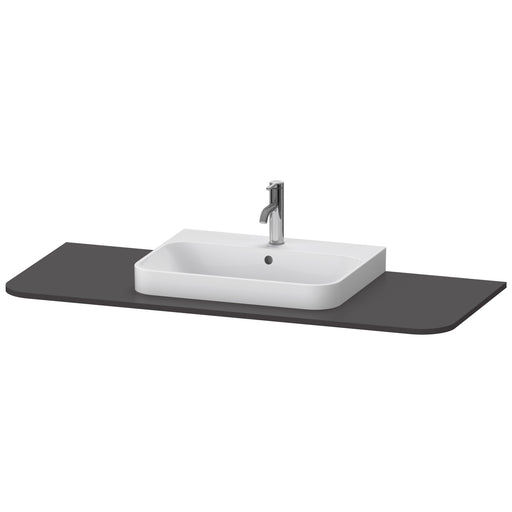 Duravit HP031KM8080 Happy D.2 Plus Console with Sink Cut-Out Graphite