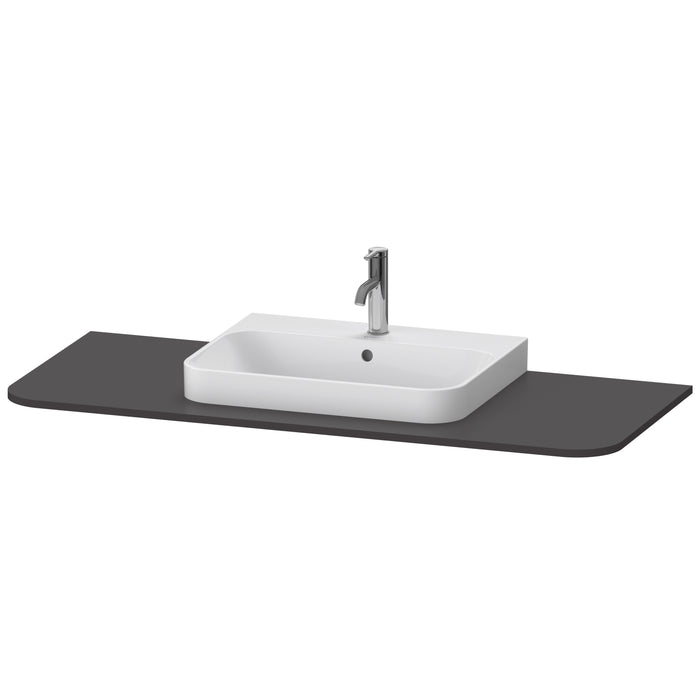 Duravit HP031KM8080 Happy D.2 Plus Console with Sink Cut-Out Graphite