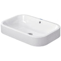 Duravit 2314600000 Happy D.2 Vessel Bathroom Sink with Overflow