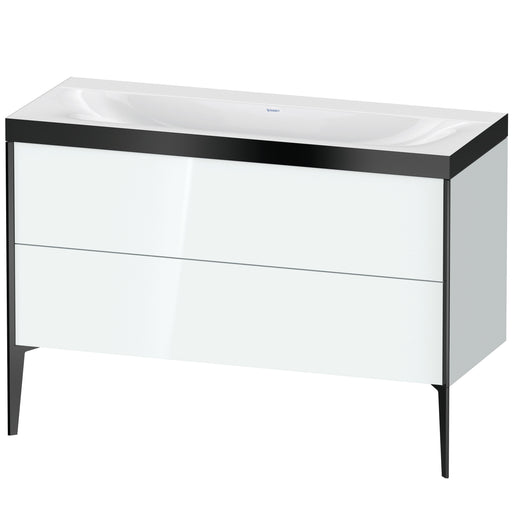 Duravit XV4712NB285P XViu C-Bonded Floorstanding Vanity Kit White