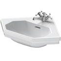 Duravit 0793420000 1930 Series Octagonal Wall Mounted Bathroom Sink