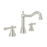 House of Rohl AC107LM-PN-2 Arcana Column Spout Widespread Bathroom Faucet