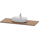 Duravit LU946107777 Luv Console with Sink Cut-Out American Walnut