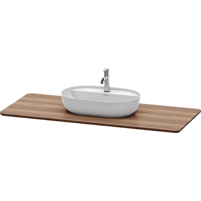 Duravit LU946107777 Luv Console with Sink Cut-Out American Walnut