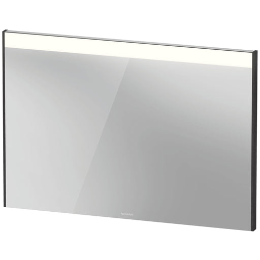 Duravit BR7023016166000 Brioso Mirror with Lighting Concrete Gray