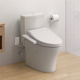 TOTO SW3073#01 WASHLET C2 Electronic Bidet Toilet Seat with PreMist and eWater+ Wand Cleaning, Round