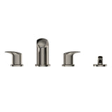 TOTO TBG09202U#PN GM Two-Handle Deck-Mount Roman Tub Filler Trim with Handshower, Polished Nickel