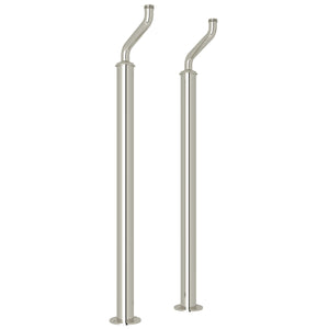 Rohl U.6388PN Perrin and Rowe Pair of Floor Pillar Legs or Supply Unions