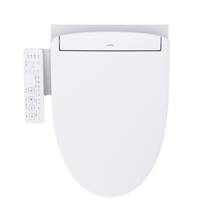 TOTO CWT4283346CMFG#MS Washlet+ EP Wall-Hung Toilet and Washlet S2 Bidet Seat with DuoFit In-Wall Tank