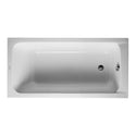 Duravit 700095000000090 D-Code x Drop-in Bathtub with Reversible Drain