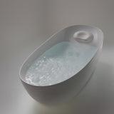 TOTO PJYD2200PWEU#GW Flotation Bathtub with ZERO DIMENSION and Hydrohands, Gloss White