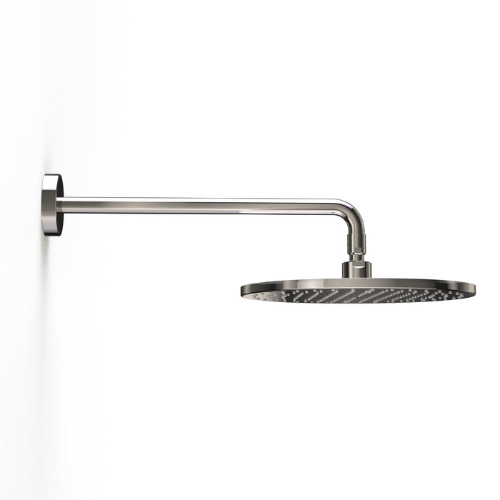 TOTO TBW07003U1#PN G Series Single Spray 12" Round Showerhead with Comfort Wave, Polished Nickel