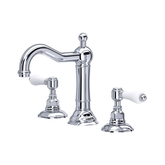 House of Rohl A1409LPAPC-2 Acqui Column Spout Widespread Bathroom Faucet