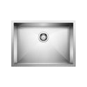 Blanco 443051 Quatrus R0 25" Single Bowl Undermount Stainless Steel Kitchen Sink