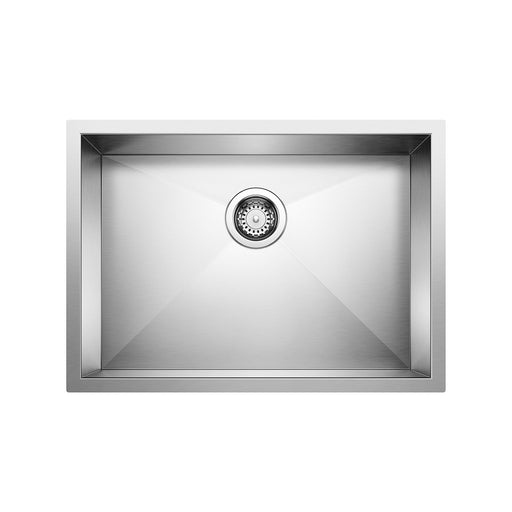 Blanco 443051 Quatrus R0 25" Single Bowl Undermount Stainless Steel Kitchen Sink