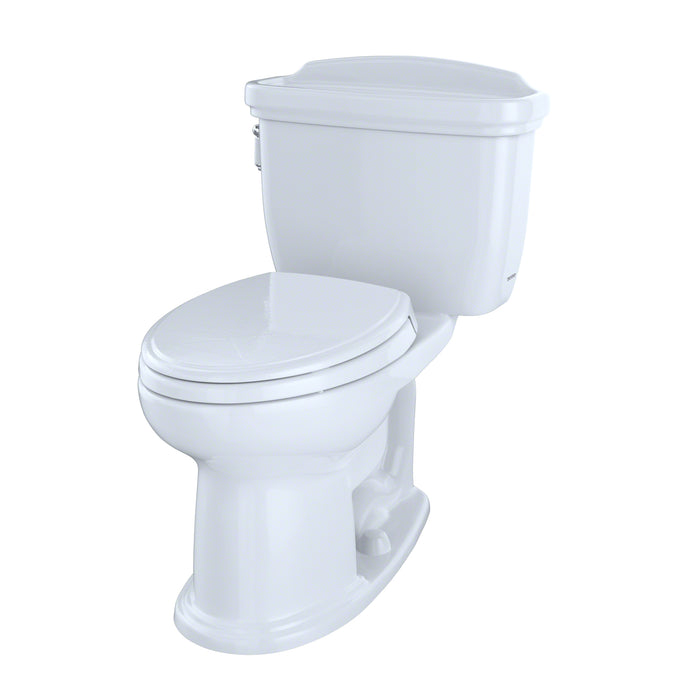 TOTO CST754EF#01 Eco Dartmouth Two-Piece Elongated 1.28 GPF Toilet, Cotton White