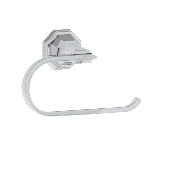 Rohl U.6148APC Perrin and Rowe Deco Wall Mount Toilet Paper Holder