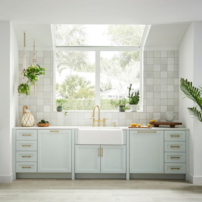 Blanco 401899 Ikon SILGRANIT 33" Single Bowl Apron-Front Farmhouse Sink - White