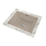 TOTO LT533#03 Promenade Rectangular Undermount Bathroom Sink, Bone