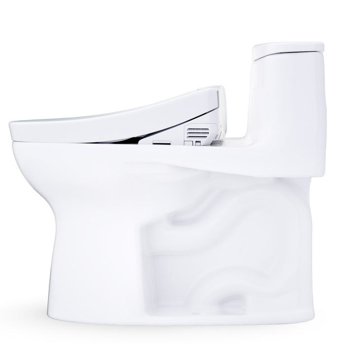 TOTO MW6183346CEFG#01 UltraMax Low Profile WASHLET+ S2 One-Piece Elongated 1.28 GPF Universal Height Toilet