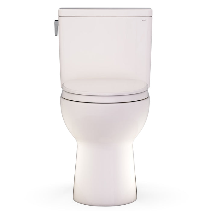 TOTO MS472124CEFG#03 Glaston Two-Piece Elongated 1.28 GPF Universal Height Toilet with Seat, Bone Finish